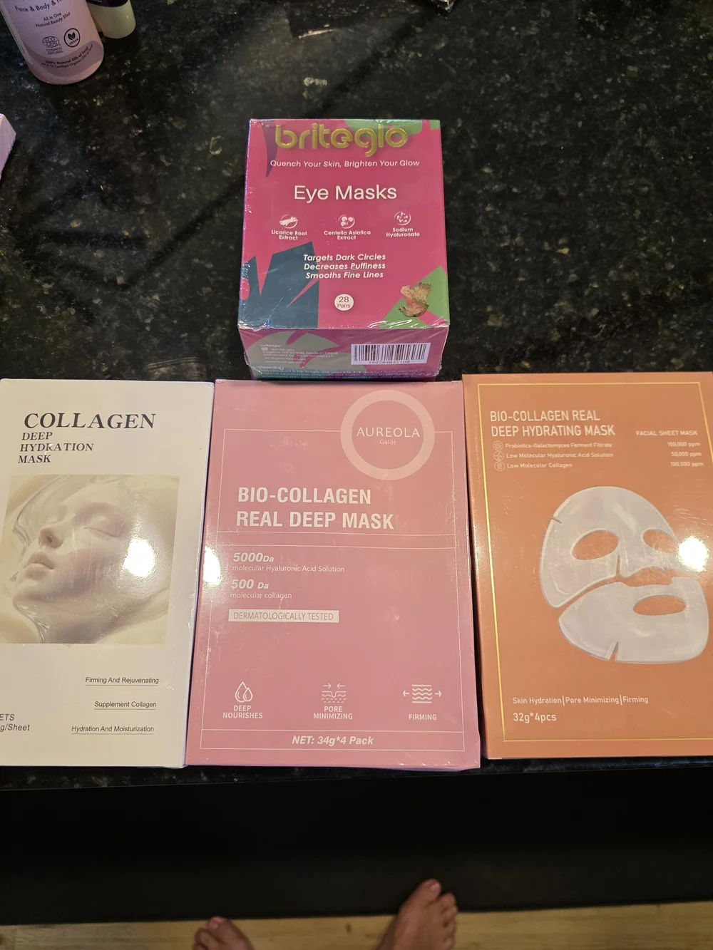 Bio-Collagen Real Deep Mask — Pink Hydrating Sheet Mask